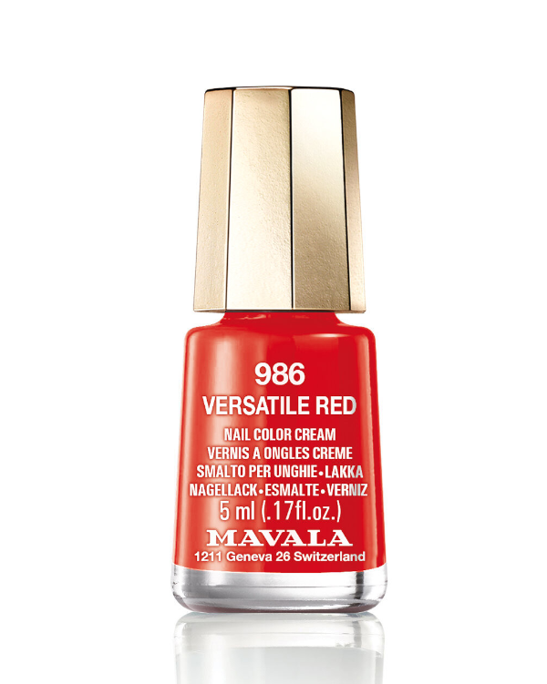 MAVALA 986 Versatile Red: a frivolous red