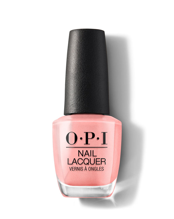 Tutti Frutti Tonga Delicious pale pink nail polish touched by pearl and ice.